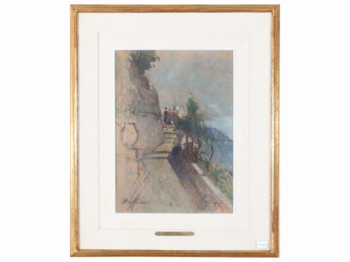 Francesco Pagliazzi - Scorcio di Città - Scorcio Campestre - Natura Morta
