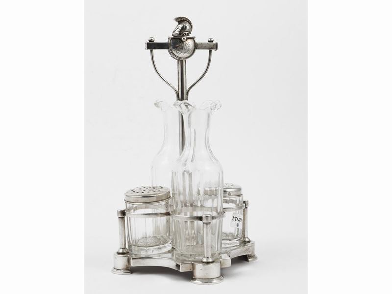 Cruet in Argento Sterling 925, Ball Black & C, New York