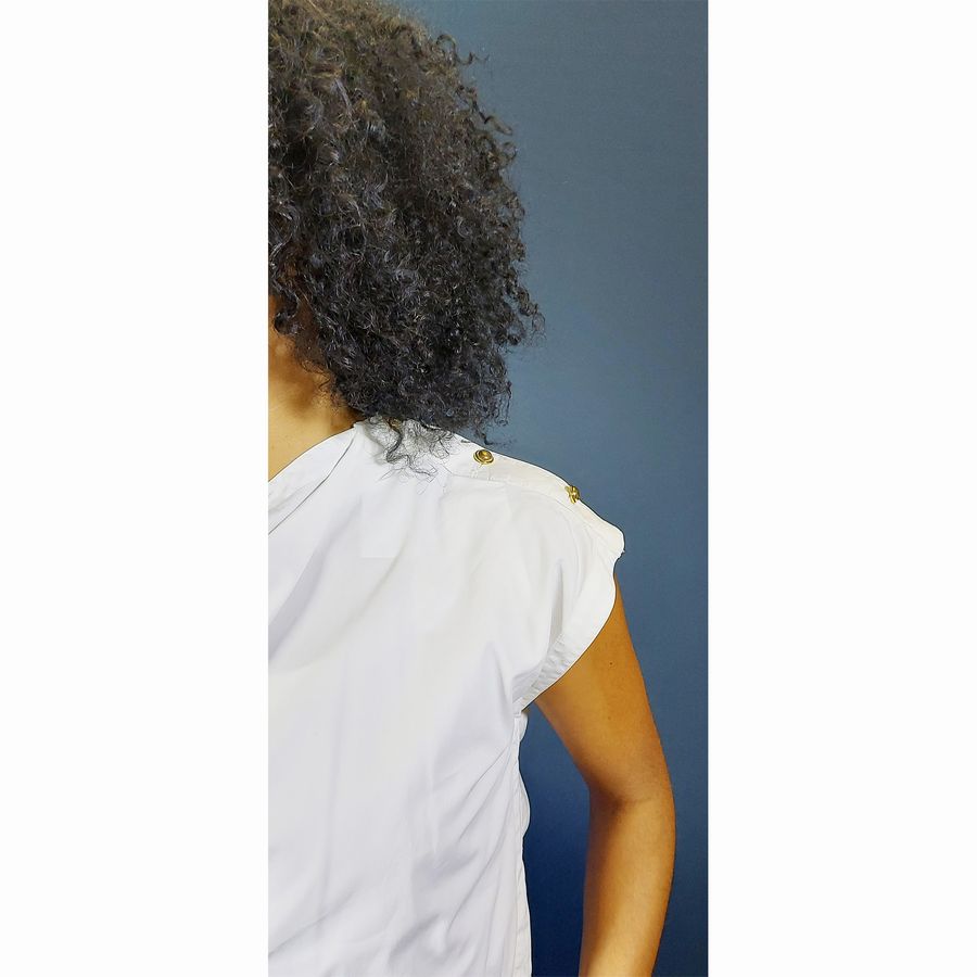 Gianni Versace Tuta in Cotone Bianco