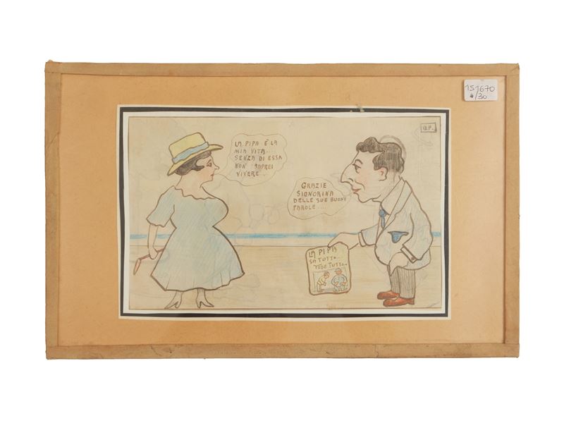 Raccolta di Trenta Bozzetti dalla Rivista "la Pipa", Firenze, 1913