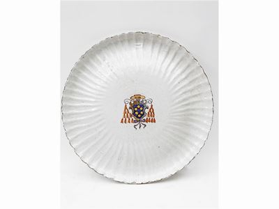Piatto da Parata in Terracotta Invetriata