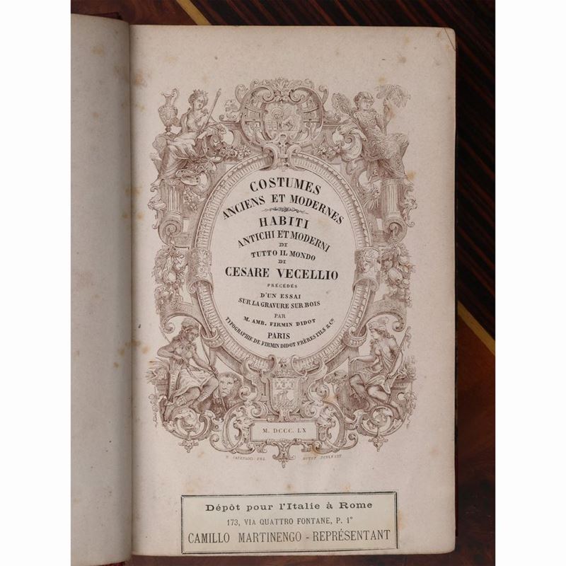 Cesare Vecellio - Costumes Anciens Et Modernes - Habiti Antichi e Moderni di Tutto il Mondo
