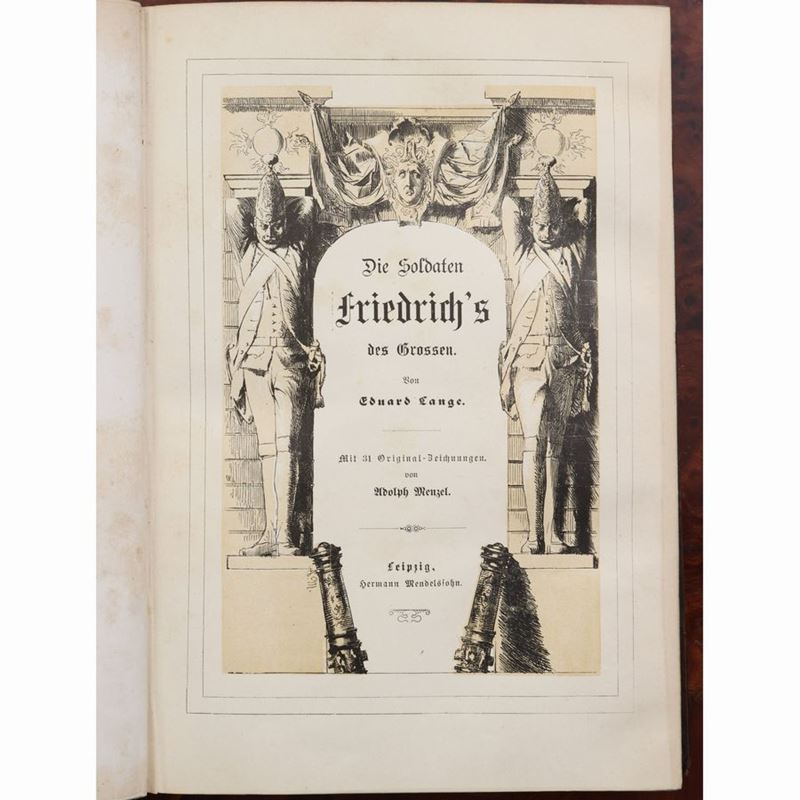 Die Soldaten Friedrich's Des Grossen Von Eduard Lange