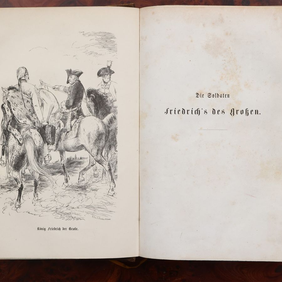 Die Soldaten Friedrich's Des Grossen Von Eduard Lange