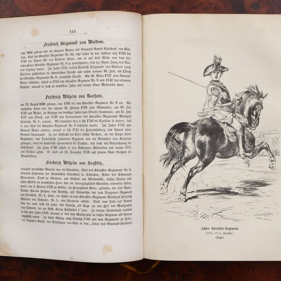 Die Soldaten Friedrich's Des Grossen Von Eduard Lange