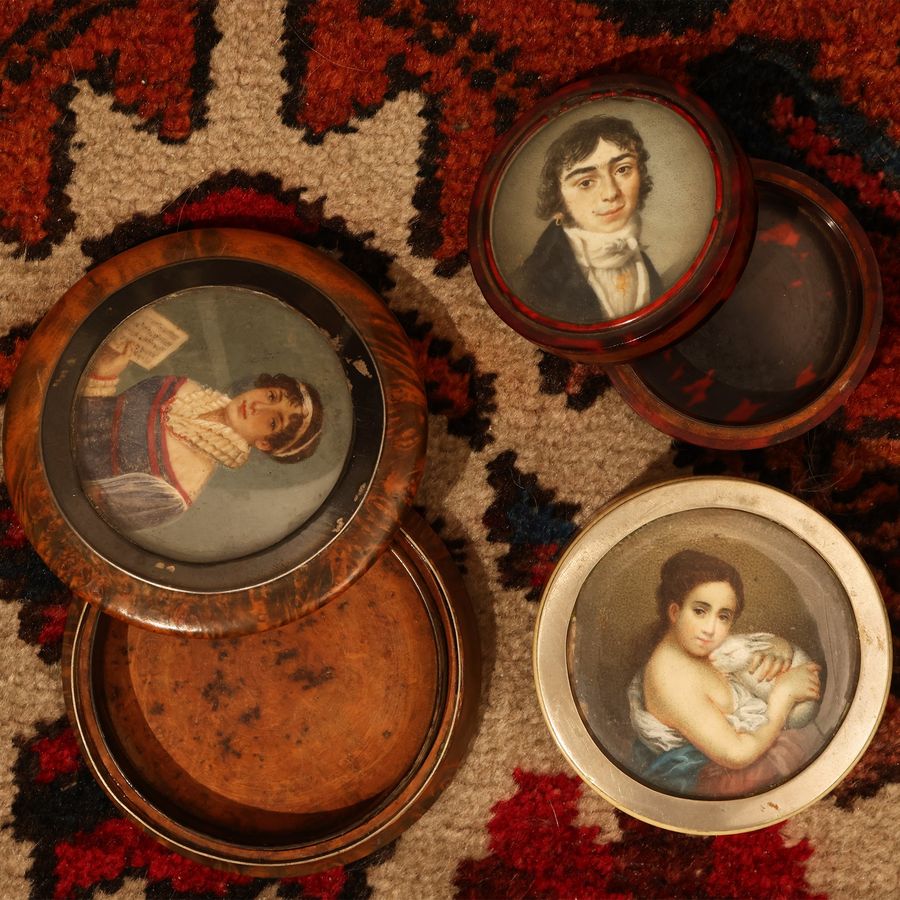 Tre Tabacchiere da Collezione