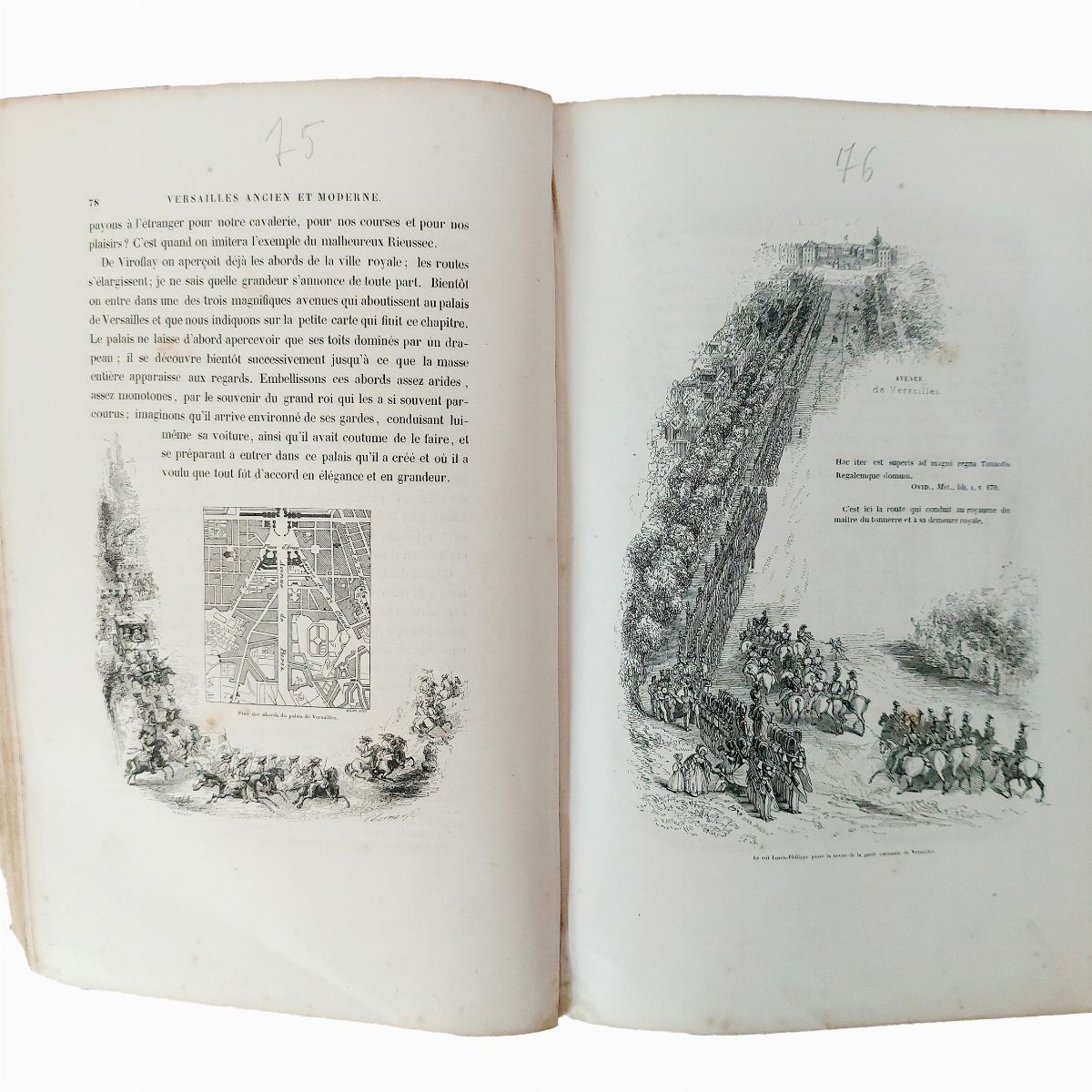 Versailles Ancien Et Moderne Par le Comte Alexandre De Laborde