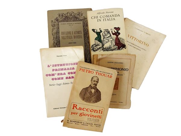 Miscellany of books on education, marriage, society  - Auction Ancient and art books - Maison Bibelot - Casa d'Aste Firenze - Milano