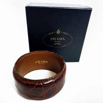 Prada Bracciale in Coccodrillo