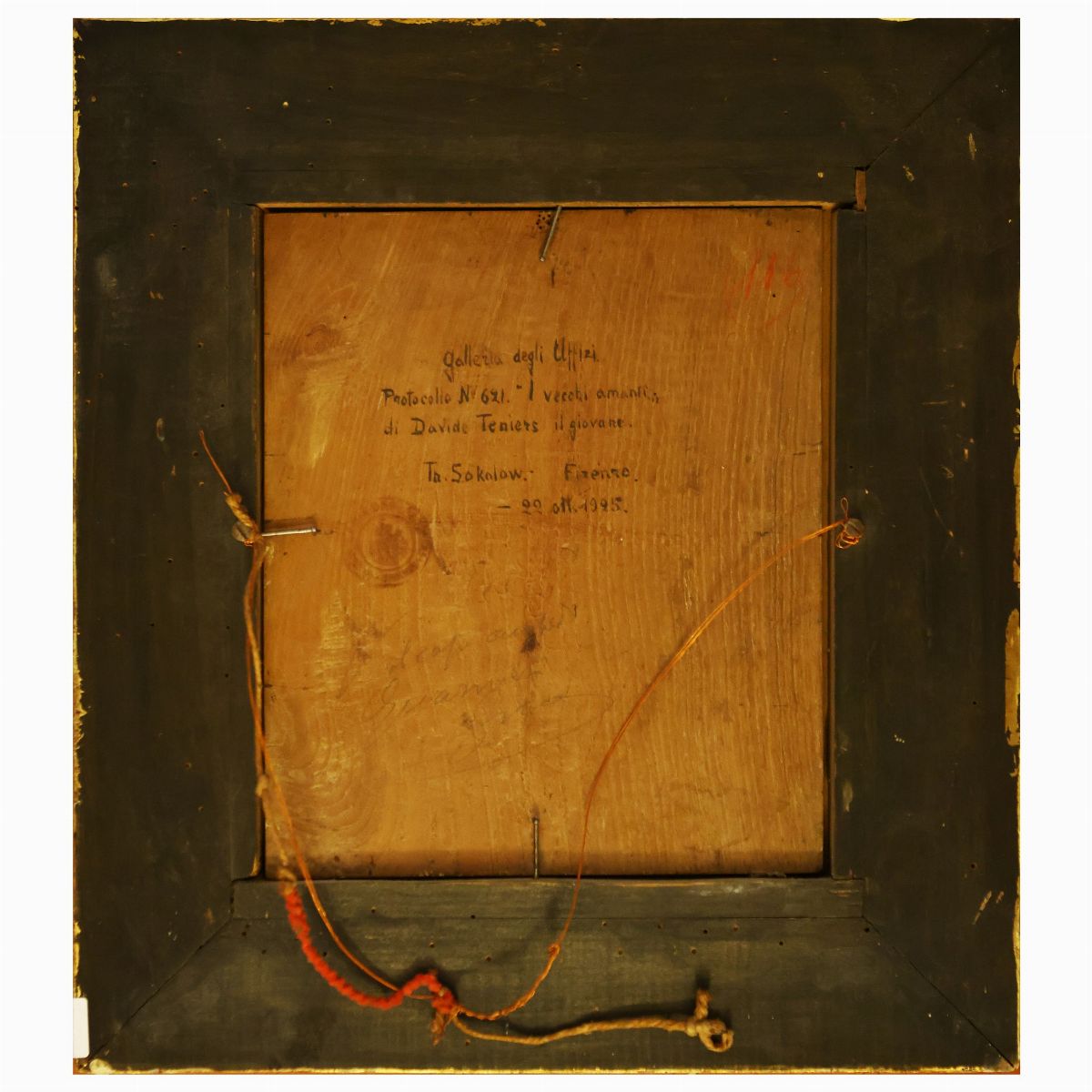 Contadino che accarezza una vecchia fantesca (dall'originale conservato agli Uffizi)