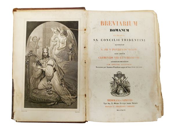 Breviarium romanum ex decree SS. Concilii Tridentini restitutum