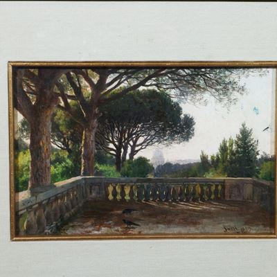 Scorcio di Terrazza Romana 1899
