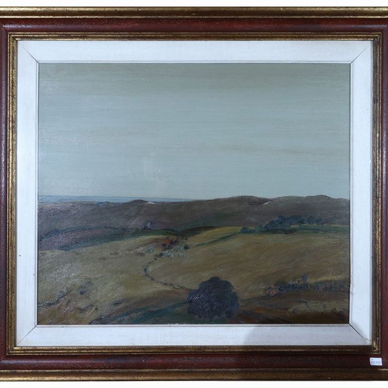 Tista Meschi - Veduta da Macerata 1972