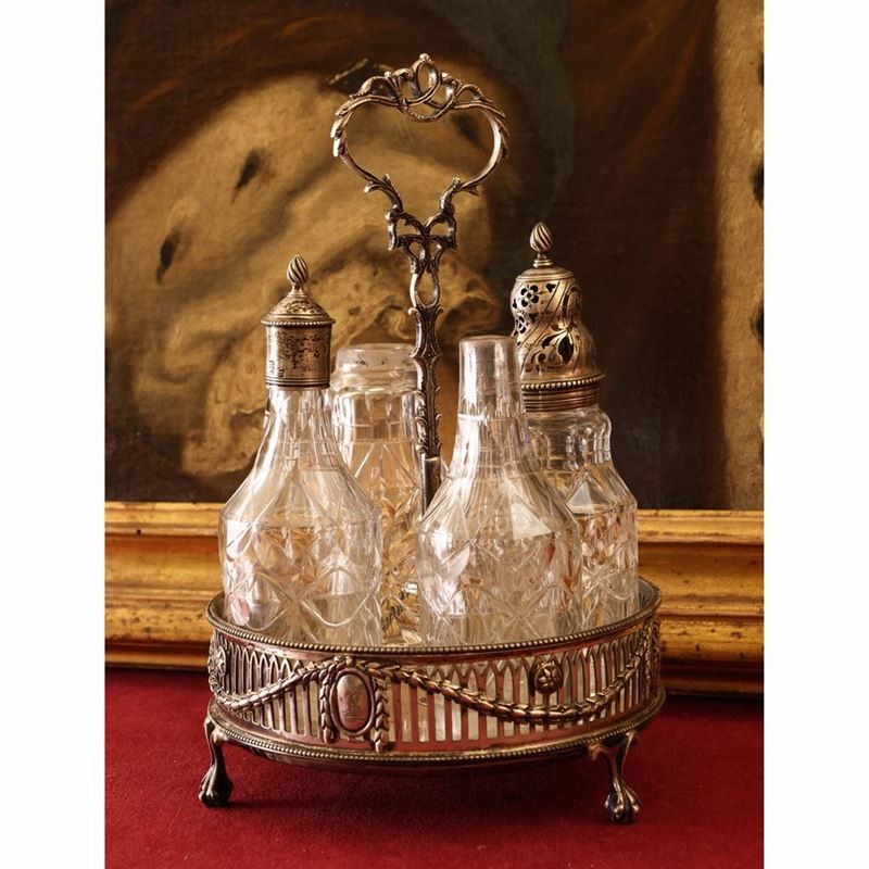 Cruet in Argento