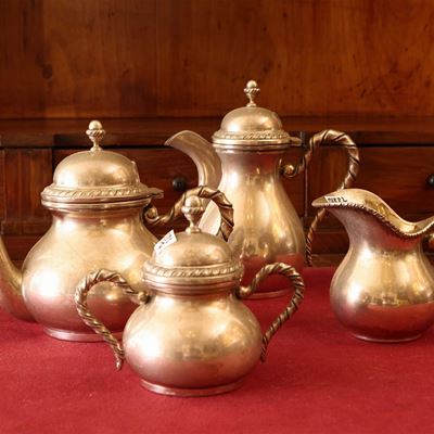 Servizio da Tè e Caffè in Argento