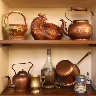 Lotto di Complementi di Arredo Rustici da Cucina