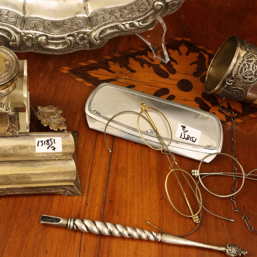Lotto di Curiosità D'epoca, Alcune in Argento