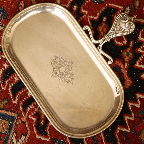 Silver snack tray  - Auction Two collections from Pisa - Maison Bibelot - Casa d'Aste Firenze - Milano