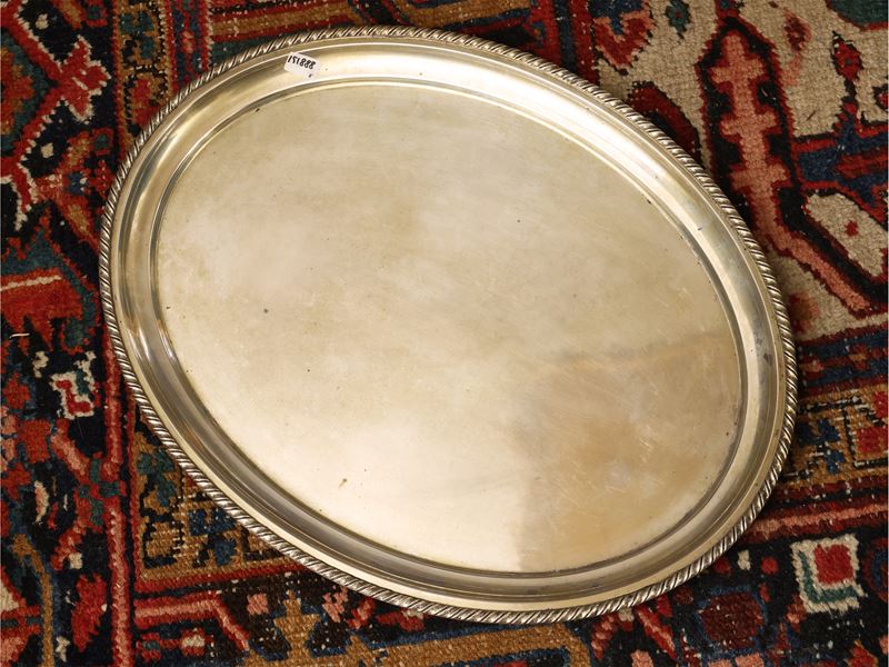 Vassoio Ovale in Argento