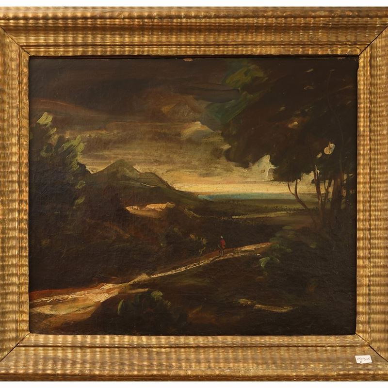 Paesaggio con Viandante