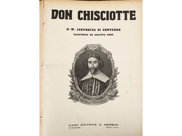 Gustavo Dor&#233; - La Divina Commedia - Don Chisciotte