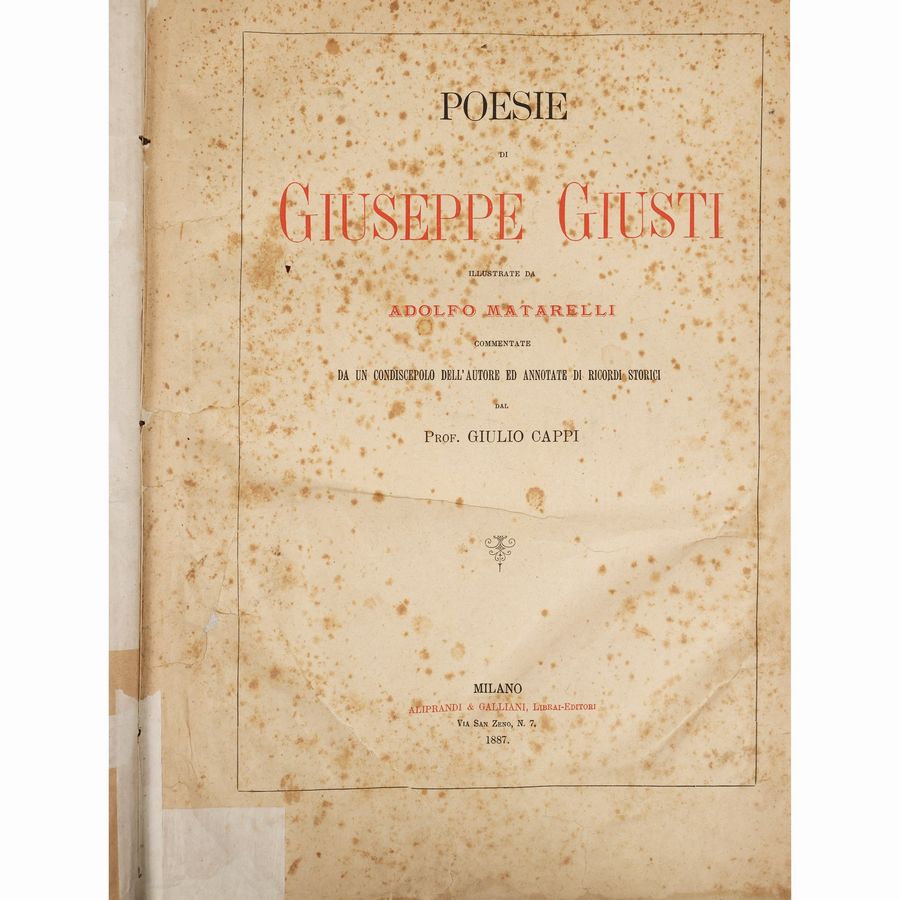 Due Libri D'epoca