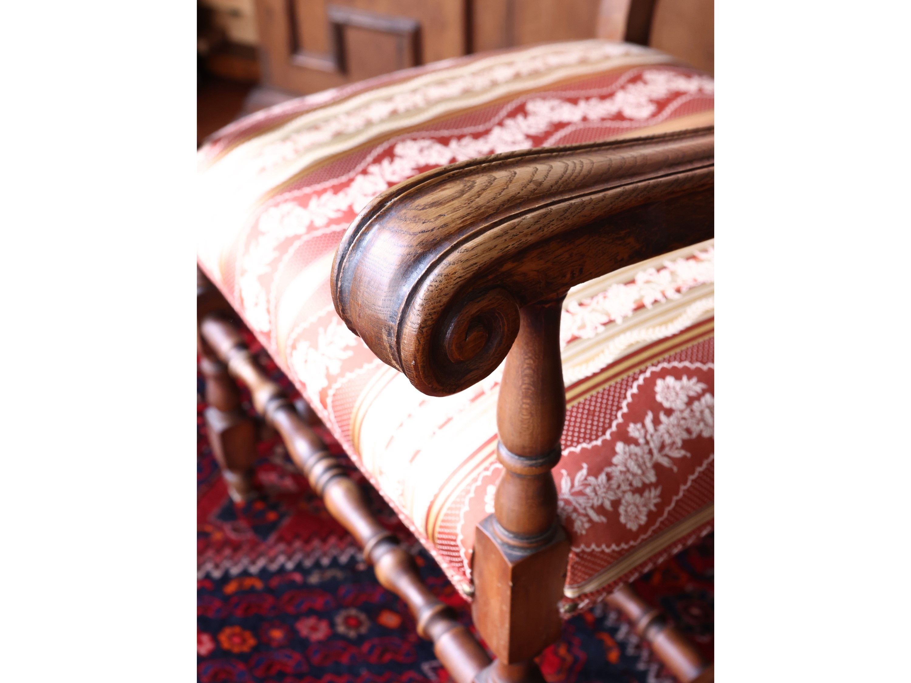 Seggiolone in rovere