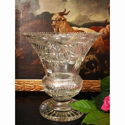 Grande Vaso in Cristallo Molato