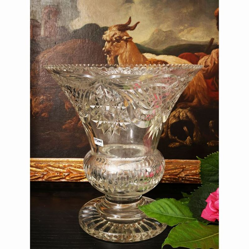Grande Vaso in Cristallo Molato