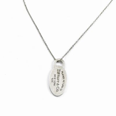 Catenina con Pendente e Bracciale Tiffany & Co in Argento 925/1000