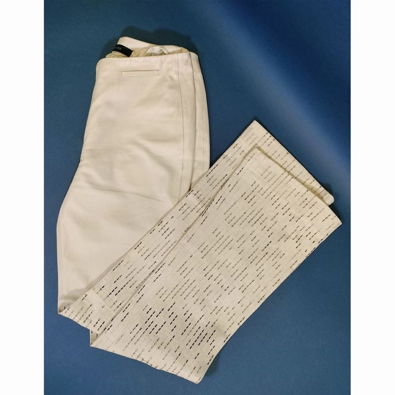 Gucci Pantalone in Pelle
