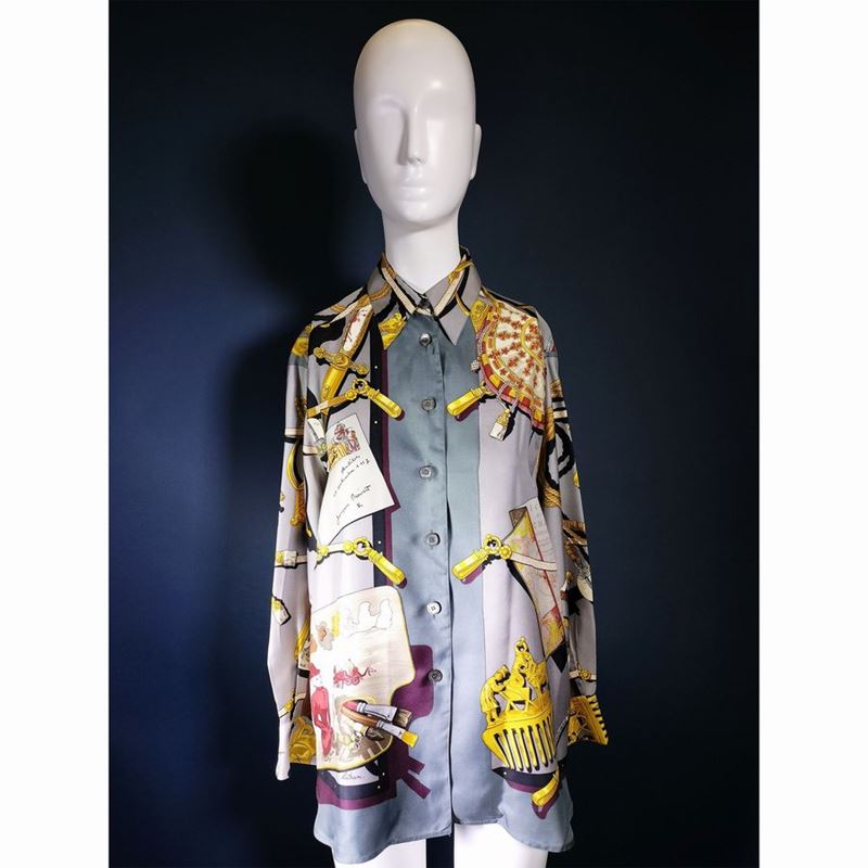 Hermes Camicia in Seta