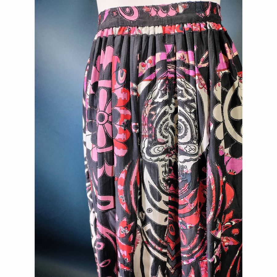 Emilio Pucci Gonna Lunga a Fantasia