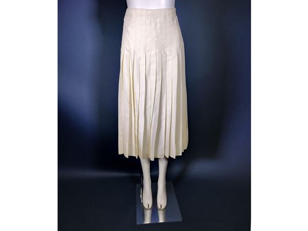 Prada white skirt