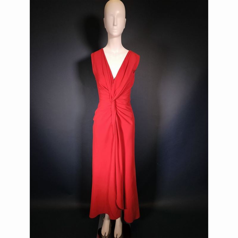 Salavatore Ferragamo Abito da Sera Rosso