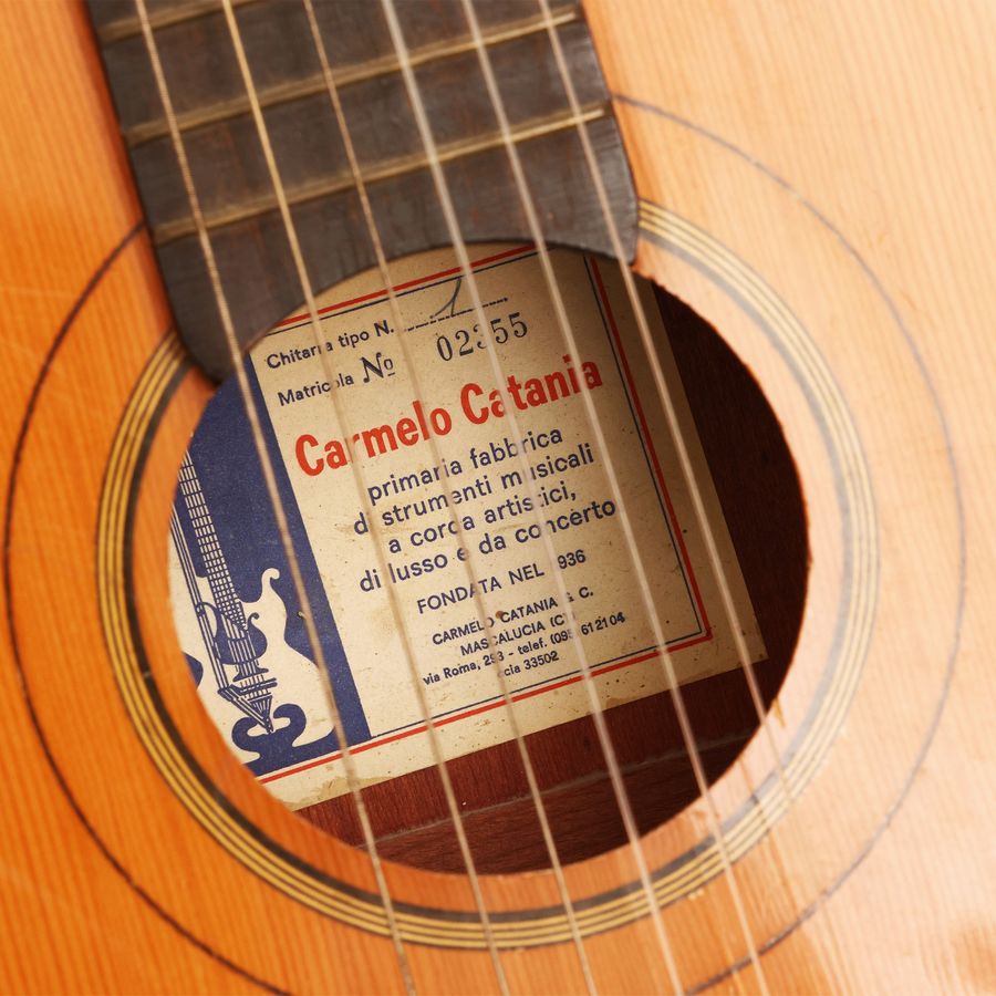 Chitarra, Carmelo Catania
