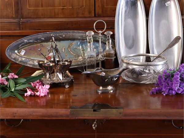 Assortment of table accessories
