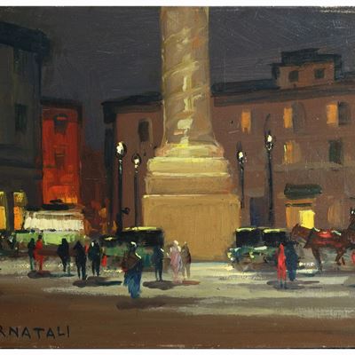 Piazza Colonna Roma