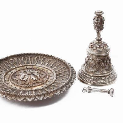Campanello da Scrivania in Argento