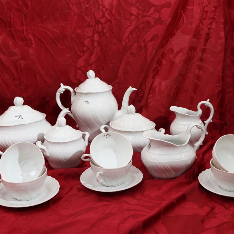 Servizio da Tè e Caffè in Porcellana, Richard Ginori