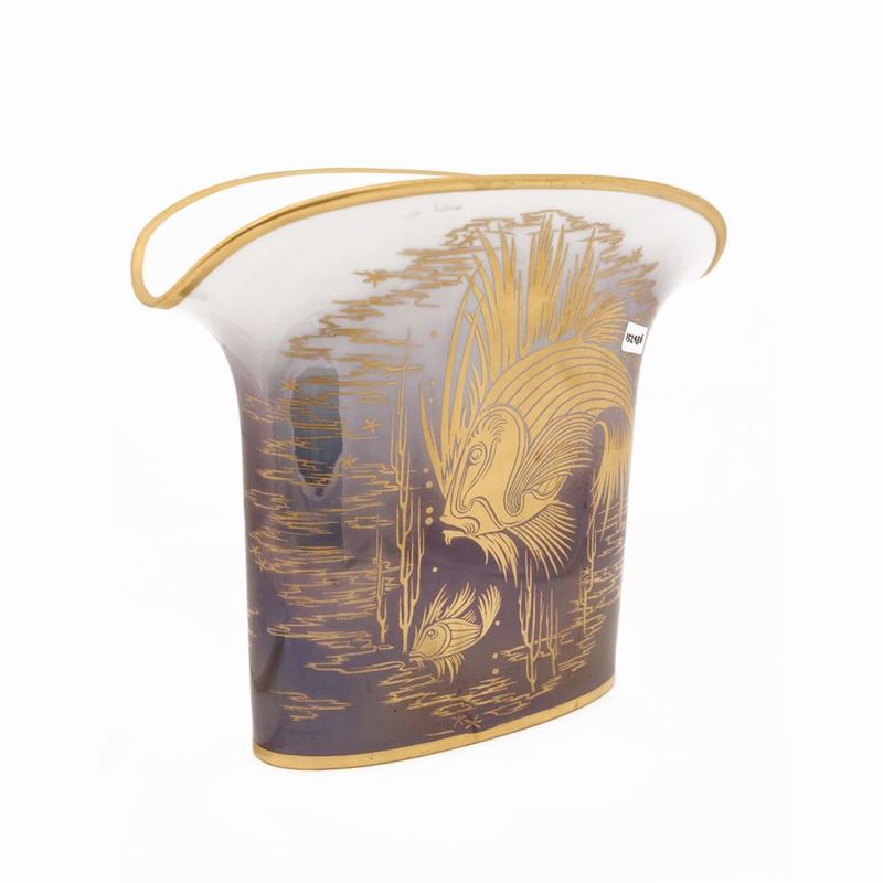 Vaso in Porcellana, Morbelli Arte