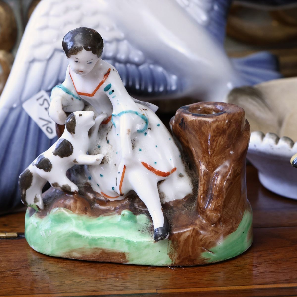 Lotto di Curiosità Animalier in Porcellana, Ceramica ed Altri Materiali