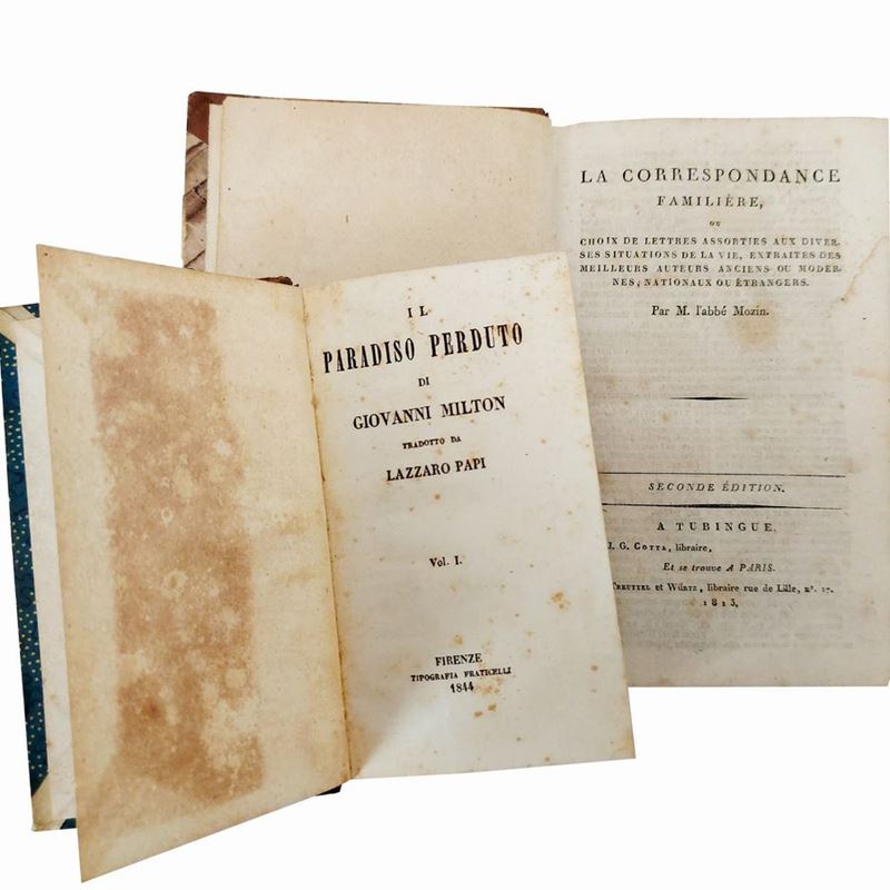 Due Libri D'epoca