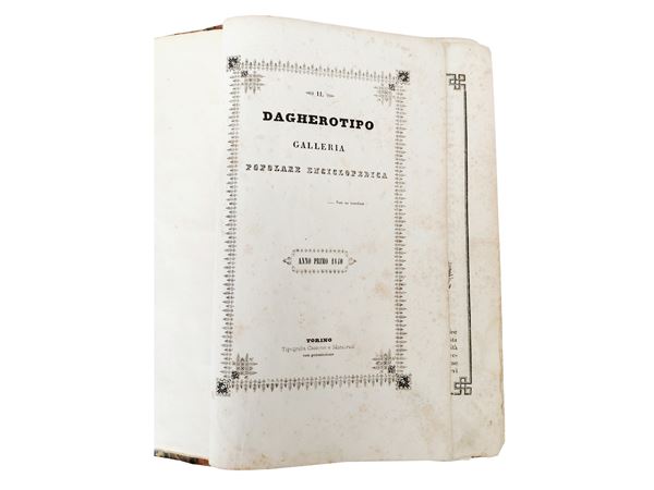 ll Dagherotipo: galleria popolare enciclopedica. Anno primo 1840