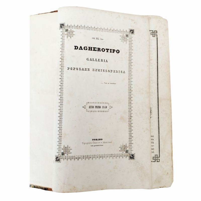 Ll Dagherotipo: Galleria Popolare Enciclopedica. Anno Primo 1840