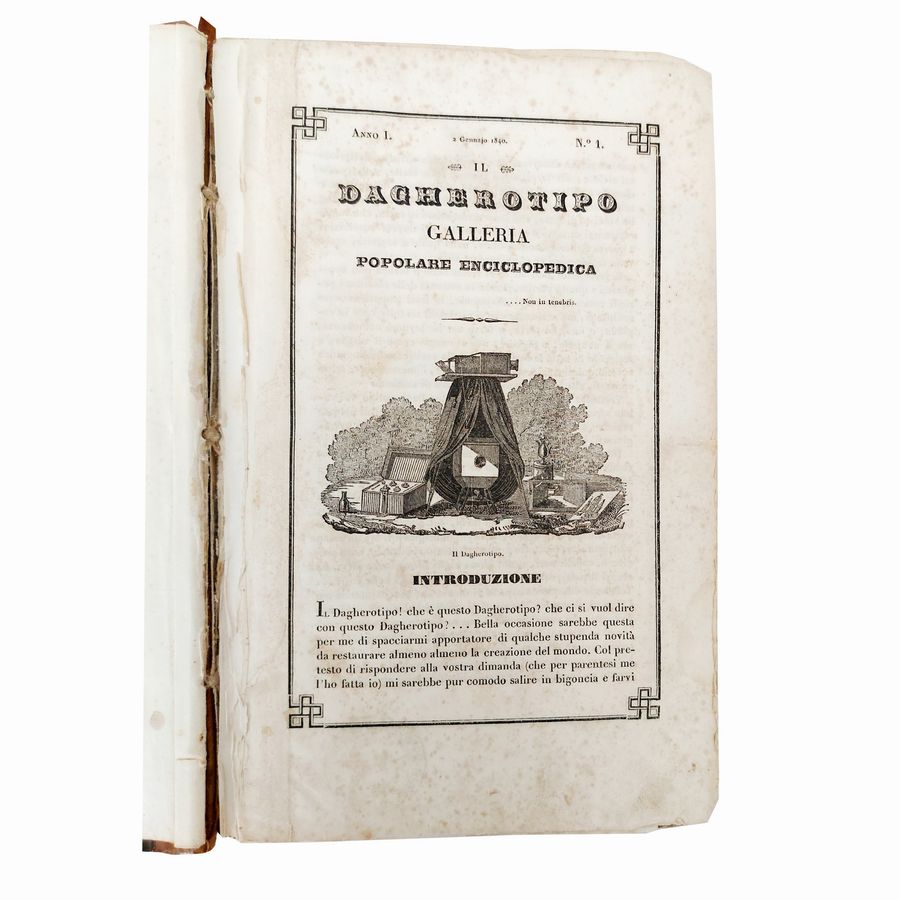 Ll Dagherotipo: Galleria Popolare Enciclopedica. Anno Primo 1840