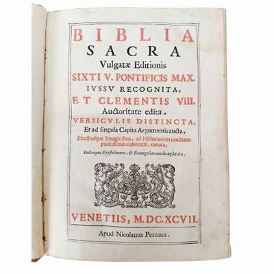 Biblia Sacra Vulgatae Editionis Sixti V Pontificis Max...