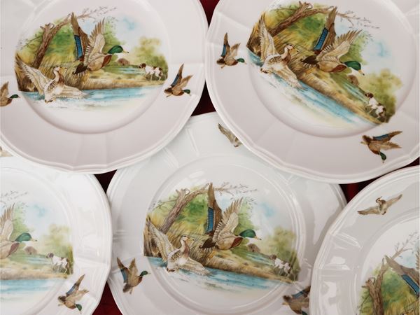Servizio di piatti da cacciagione in porcellana, Forstenberg