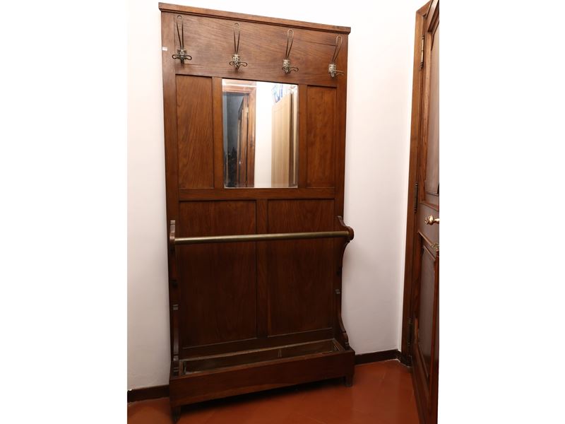 Attaccapanni a Pannello da Ingresso in Legno Tenero