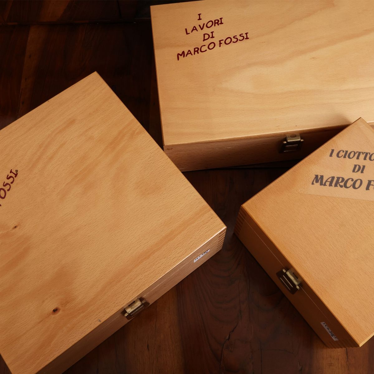 Tre oggetti da collezione in argento sterling 925, Marco Fossi